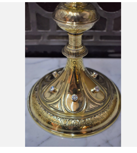 BrendanTHamtil's tweet photo. Ornate Antique Gothic Chalice + All Sterling + All Handmade for sale! Asking for $3,730! Contact us at 913-710-0025!
#kc #parish #america #forsale #catolica #christ #kansascity #church #ks #saints #holyweek #missouri #catholicfamily #kcmo #catholicarchitecture #Mary #catholic https://t.co/2QbleEYoRl