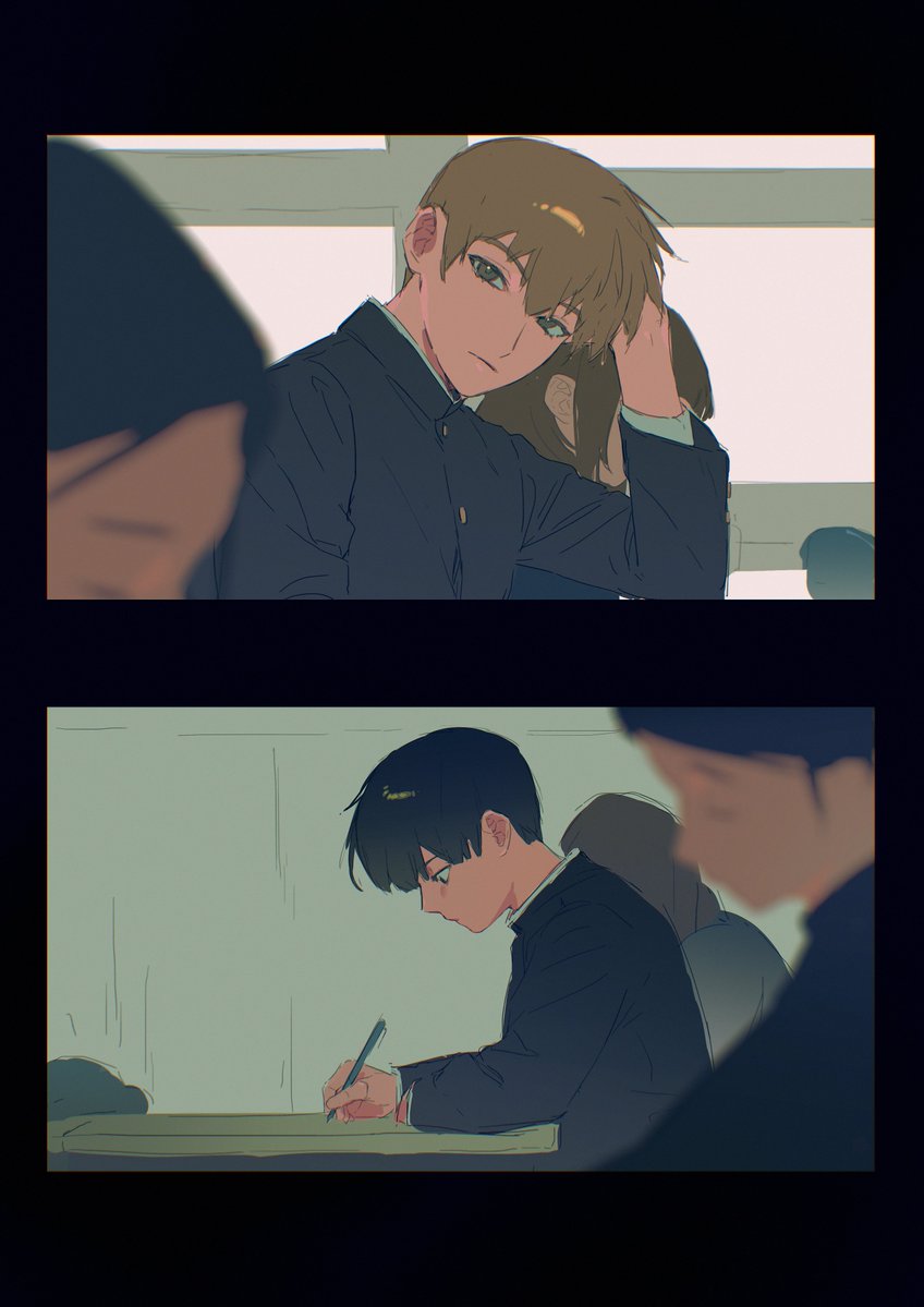 fanjia201857875's tweet photo. #モブ霊  “The soul that can speak through the eyes, can also kiss with a gaze.” https://t.co/sEvFcXUs9k