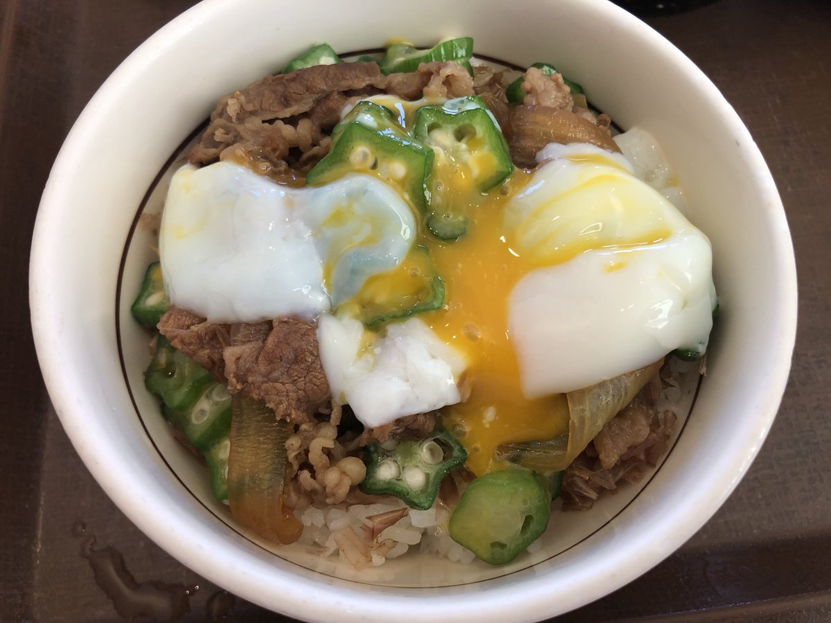 RANDOtail's tweet photo. 牛まぜのっけ朝食 https://t.co/MEI46iUYjg