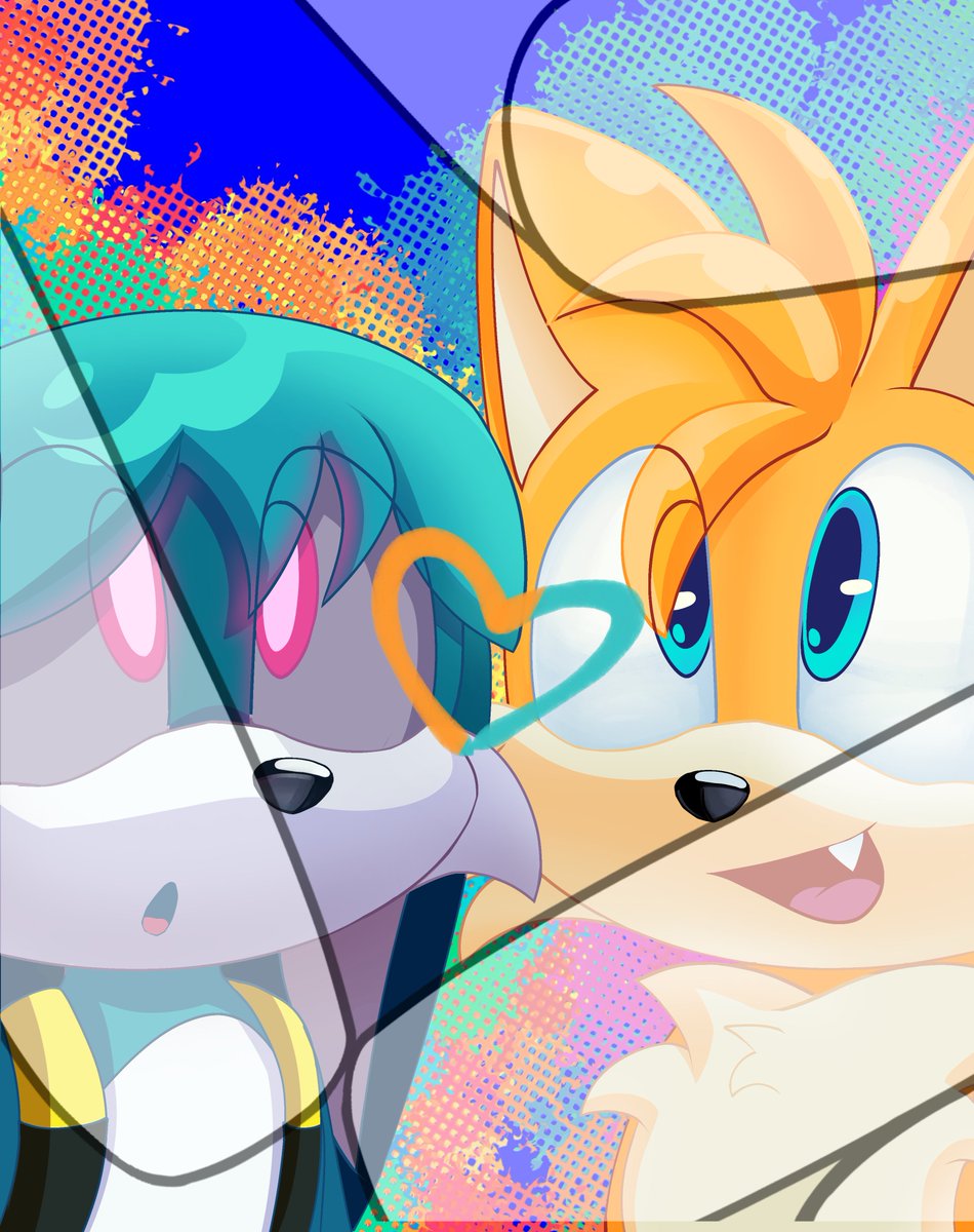 Masaguino114's tweet photo. Kittailsssssss 🩵💛
#Kitsunami #tailsfanart #soniccharacters #fanart https://t.co/VzBr31r5FN