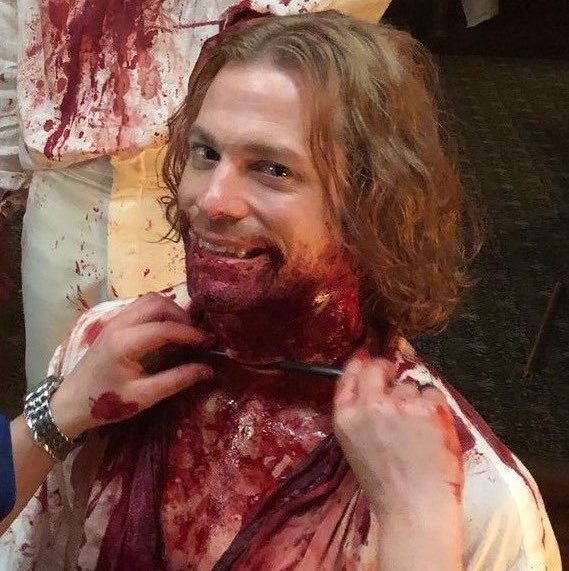 sampunzels's tweet photo. so adorable even covered in blood https://t.co/1xfwutHp5f
