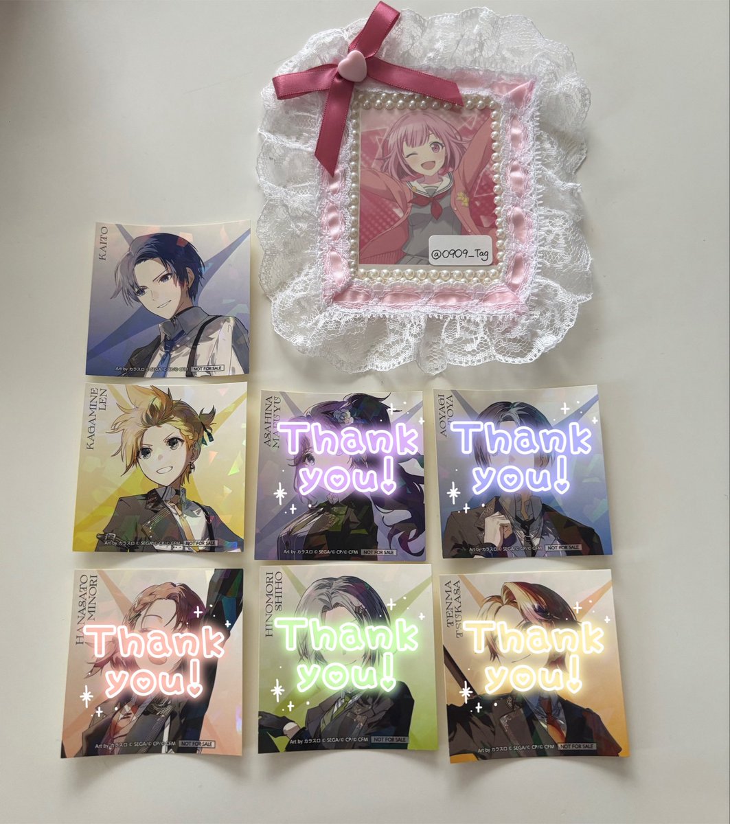 O9O9__Tag's tweet photo. プロセカ感謝祭 特典 交換

譲⬇️
レン,KAITO

求⬇️
えむ

※郵送での取引のみ📮
検索からも気軽にお声がけ下さい🙇🏻‍♀️

 #プロセカ  
#プロセカグッズ交換
#プロセカ感謝祭 https://t.co/b8vYfE1muC