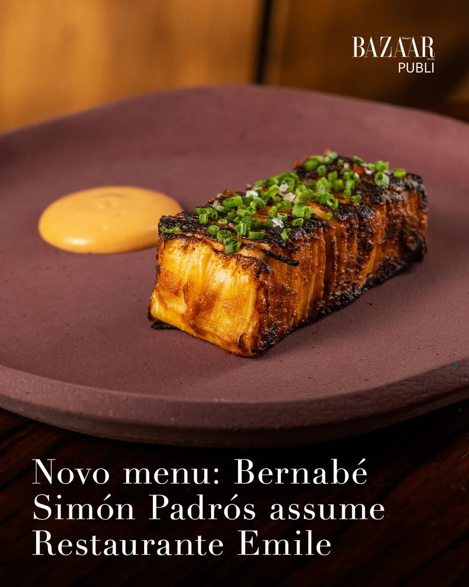 erickeeling9dt's tweet photo. Em Copacabana, o  inicia uma nova fase com a chegada do chef argentino Bernabé Simón Padrós (). Com sua liderança, a cozinha do Hotel Emiliano apresenta um menu dedicado a enaltecer, sem alterar, os sabores das matérias-primas brasileiras. Conheça os... https://t.co/4SuSBf8mdu