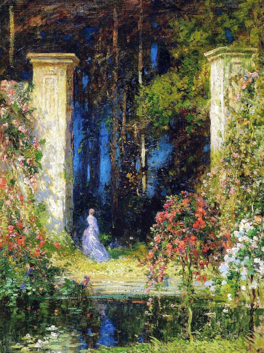 TheNewPainting's tweet photo. ✍️“Though we travel the world over to find the beautiful, we must carry it with us, or we find it not.” Ralph Waldo Emerson

#HistoryofPainting
🧑‍🎨Thomas Edwin Mostyn (1864 - 1930, Manchester) was an English painter and etcher.

​#FreeArtExhibition
🎨"The old gateway", before 1900 https://t.co/YrPUdfckHs