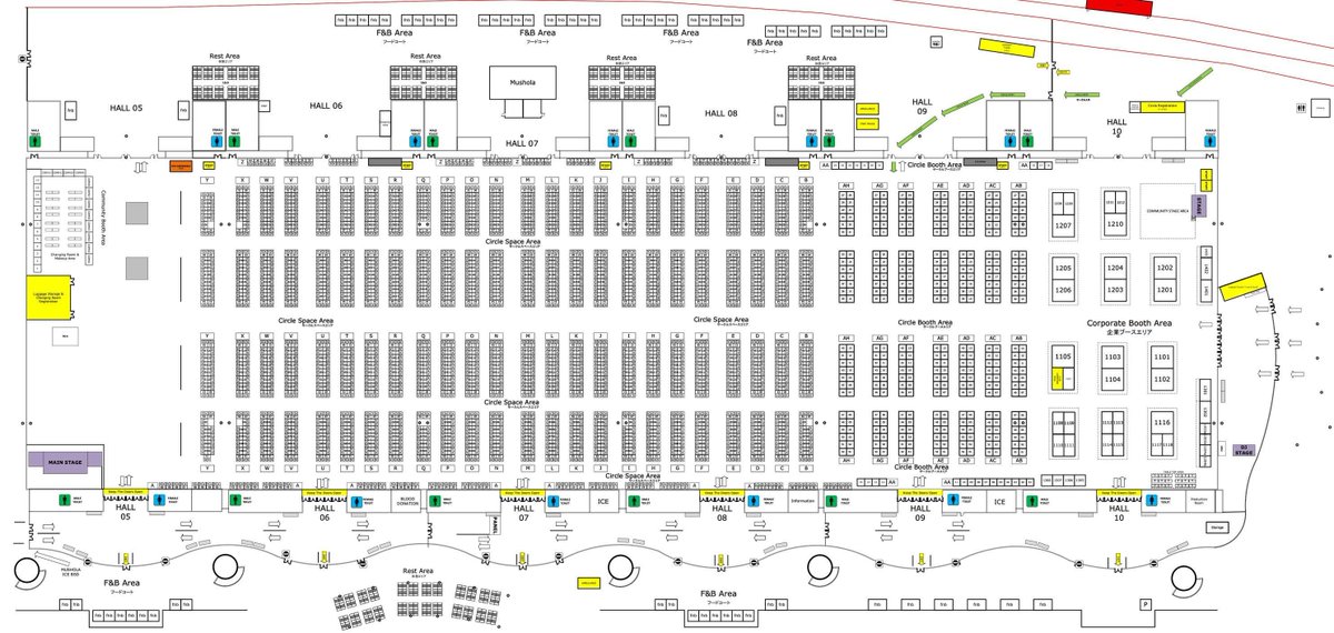 mmarshmeow's tweet photo. An updated (maybe not so helpful) guide to navigate you through #COMIFURO22 #CF22

(A thread, share is very appreciated!) https://t.co/Gb3iUz0sET