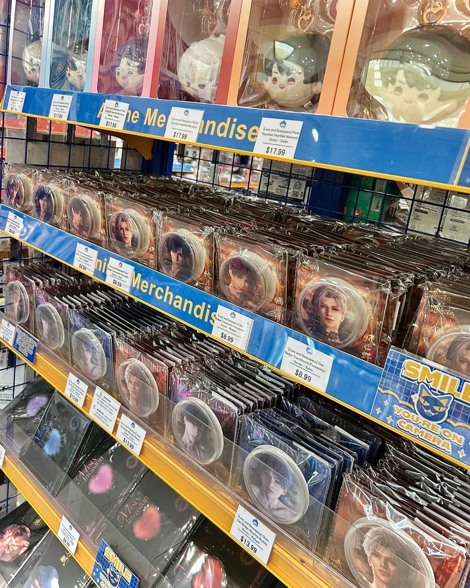 animate_la's tweet photo. [Chinese Imported Merchandise] ✨New Arrivals✨

Love and Deepspace have arrived at #animateLA, located on the second floor of the Del Amo Fashion Center in Torrance, CA👏

📍Location: animate Los Angeles 

#LoveandDeepspace #animateLA https://t.co/isxmW1BL0O