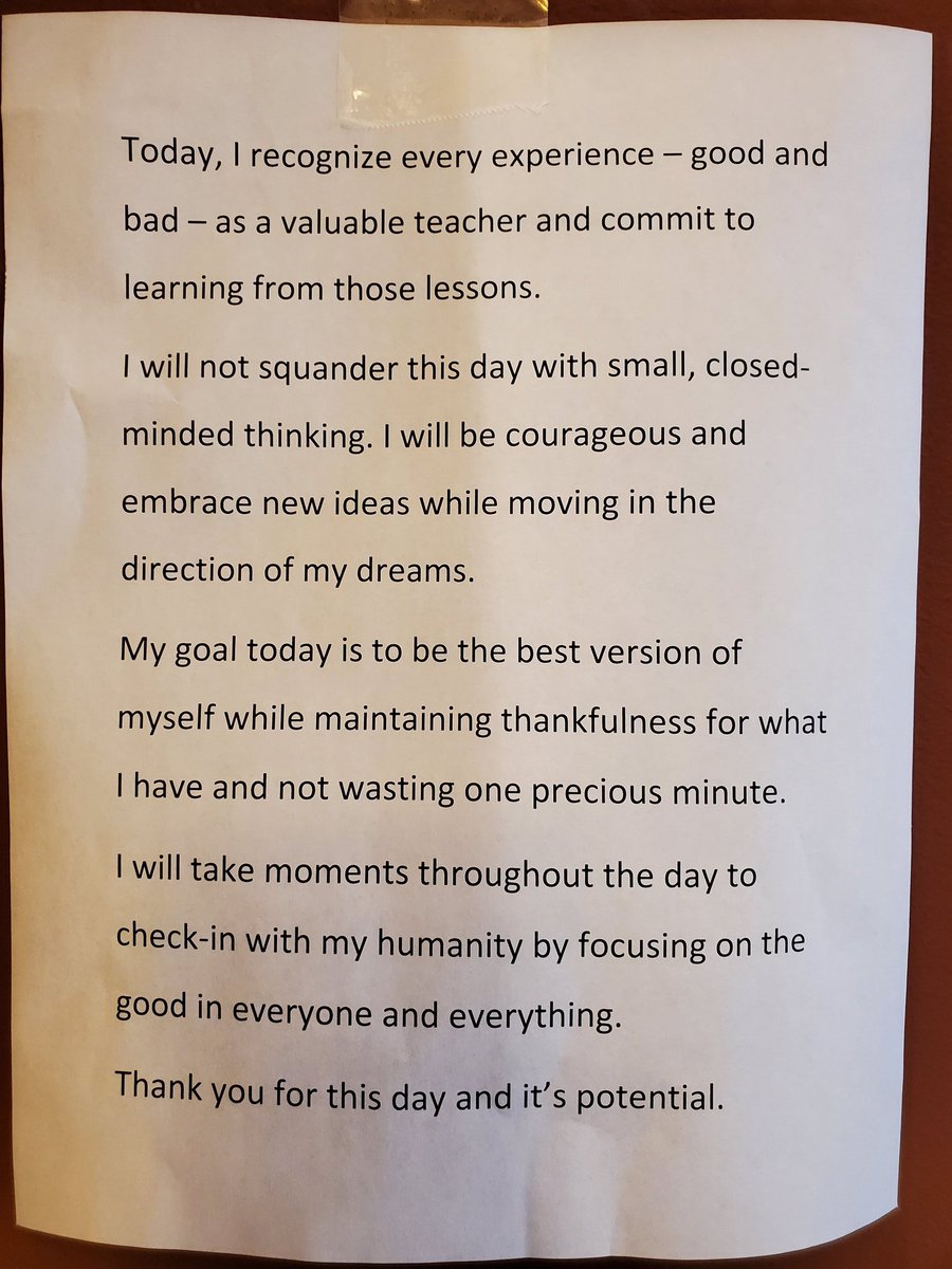 markminervini's tweet photo. I’ve had this on the wall in my office for almost 20 years, and I still read it every morning https://t.co/lgBA5pIzoo