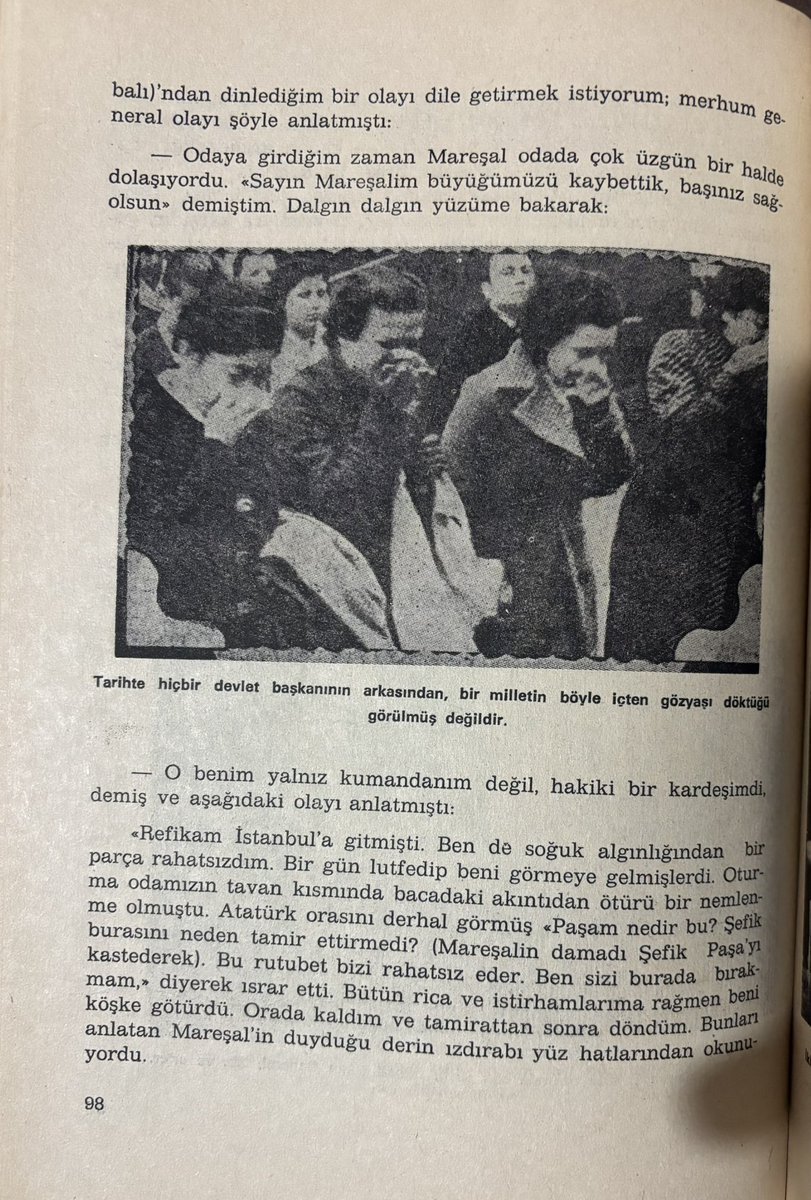 yel_tegin's tweet photo. Atatürk’ün ölümü sonrası mareşal Fevzi çakmağın sözleri https://t.co/xGtYRRAjml