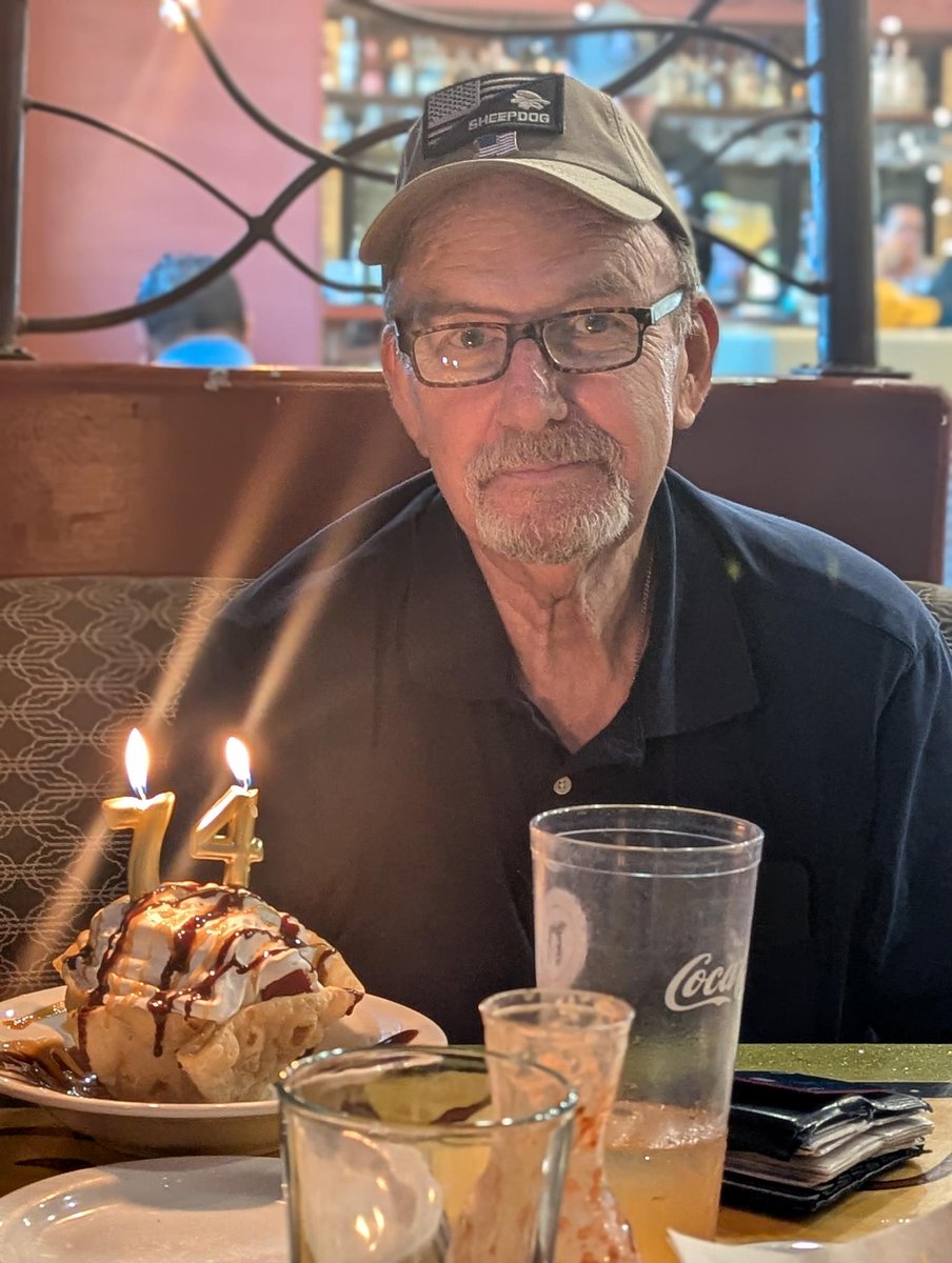 Bryanne's tweet photo. Talking to the void...
Today my dad turned 74! Today was bittersweet for my dad, since my mom passed away a few weeks ago. He was hoping that she could have held on until then, but sometimes our plan isn't God's plan. Blessed that he's healthy though. ✨🎂💚 https://t.co/VTpRwHO2Om