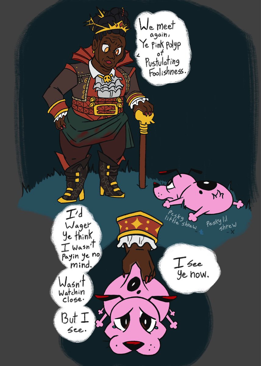 peskylilshrew's tweet photo. portia | houndmaster and the spineless little cur who can only keep trying his best 💖 #DeadbyDaylight #dbdfanart #fanart https://t.co/Zx3hyeUQCO