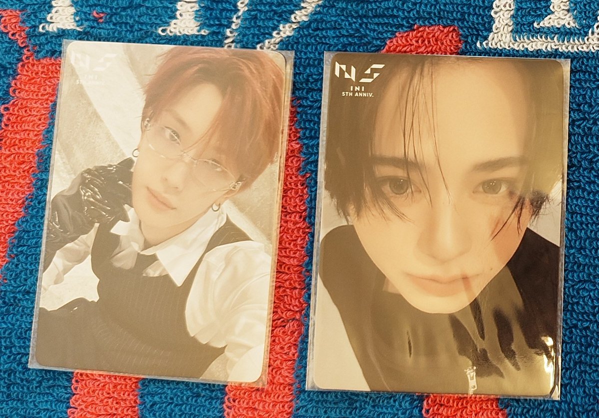 muiko_jo1_ini's tweet photo. INI 9THSINGLE  ANTHEM 特典交換
#INI交換

【譲】画像の物
制服トレカ第2弾　許　尾崎　池崎

会場抽選会トレカ　髙塚　松田

【求】同種　藤牧

郵送、10/11STARフェス、11/3ショケでの交換希望です
お気軽にお声かけください😊 https://t.co/i1p2if4eHl