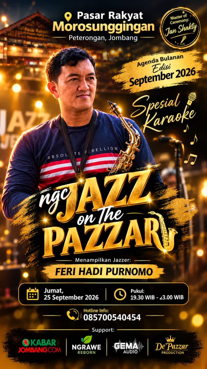 cucukespe's tweet photo. Merapat saja...Asyik...
#Jazz #music 
@infojombang https://t.co/wdUMKwPzet