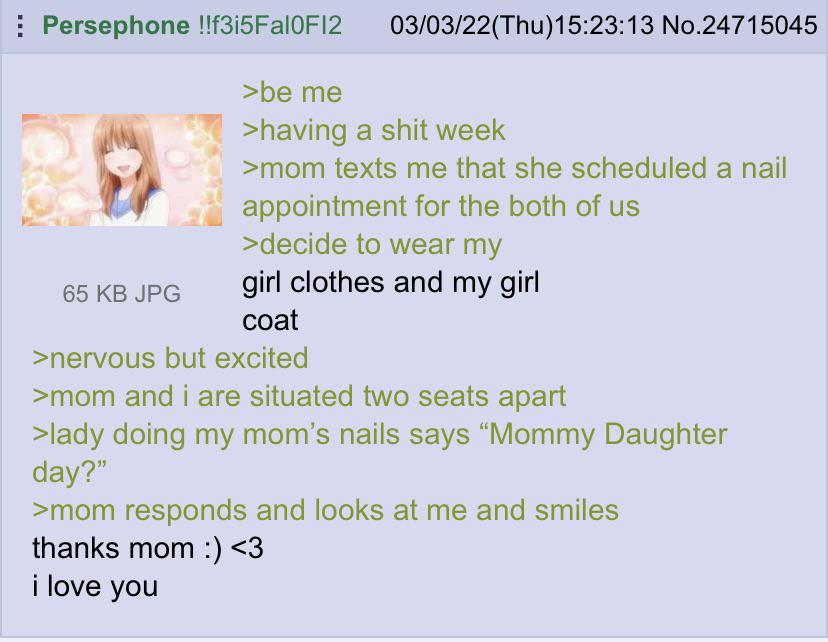 MariaFlowersx66's tweet photo. I wish my mom was this accepting of me, holy https://t.co/CQbaF61wmL