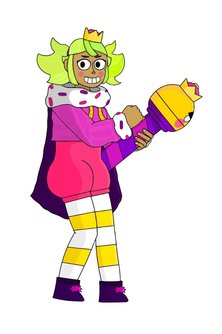 DJCucaracha321's tweet photo. @GrinUvrrm5 Mandy from Brawl Stars (my first digital draw) https://t.co/1uu0JD4fdO