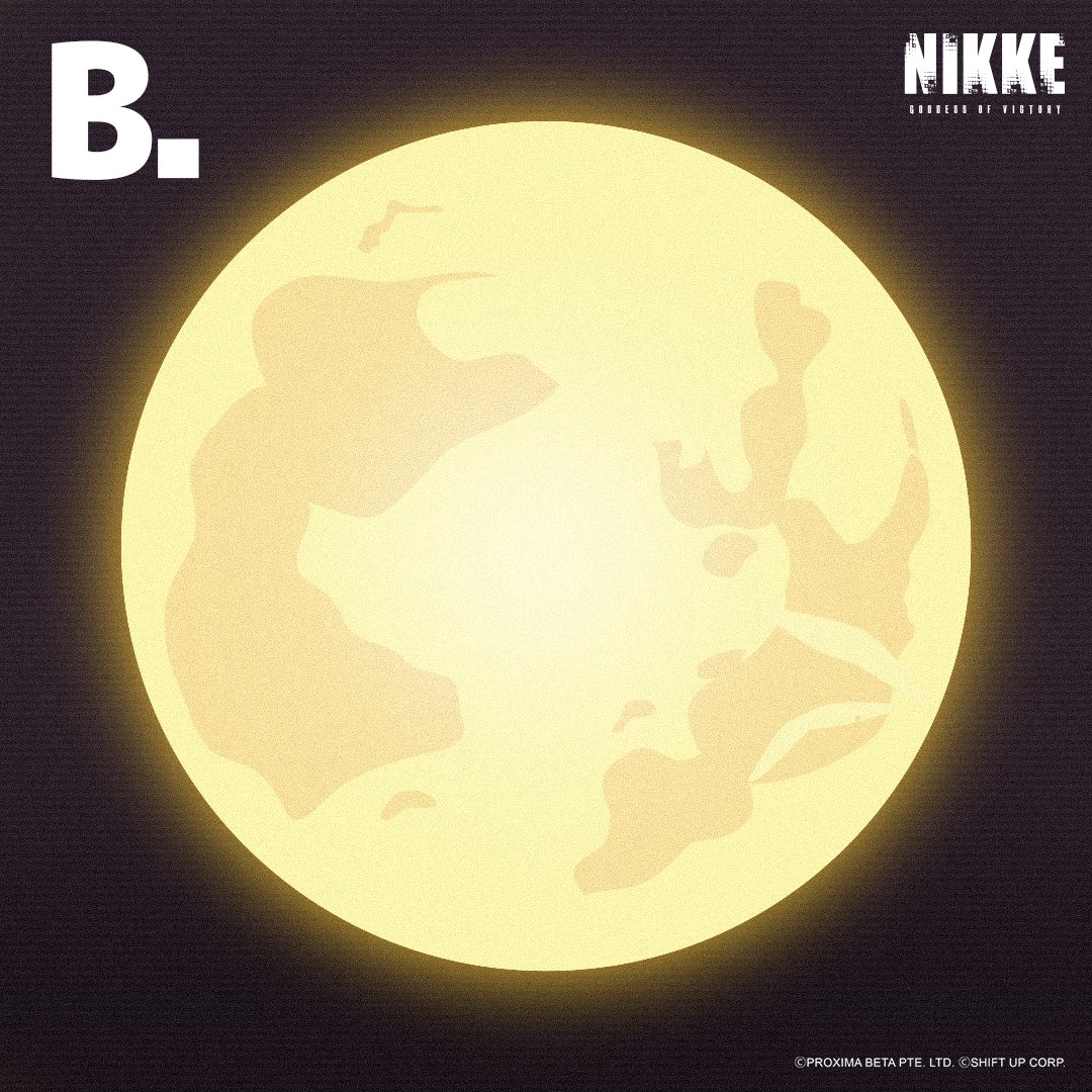 nikkedailynews's tweet photo. 指揮官の皆さま、いよいよ明日の夜は中秋の名月が見られるよ🌕
今年のお月見はバニーと一緒に🐰

A・B・C・Dのカードからお好きな一枚を選んで、
下に隠すバニーは一体誰なのか予測してみよう！
答えは明日公開！

フォロー＆自分の選択をリプ欄に投稿してくれた方の中から抽選で10名さまに、
Amazonギフトカード1,000円分をプレゼント！

〆切：9月25日 23:59

#NIKKE #ニケデリ