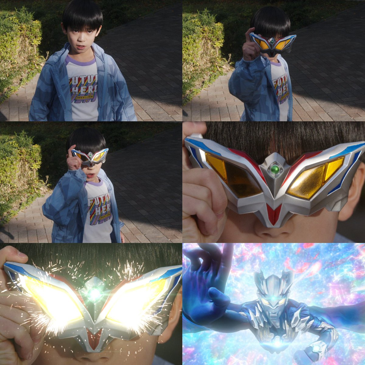 SuperheroMAX_ID's tweet photo. Zen Shirahige, yang memerankan bocah kecil di #UltramanTEO sebenarnya adalah penggemar berat #UltramanZERO
Selama syuting, dia bahkan membawa Ultra Zero Eye NEO miliknya dan berlatih menggunakannya. Apakah dia ditakdirkan untuk menjadi Zero sejak kecil...? https://t.co/o3qFnIKwgo