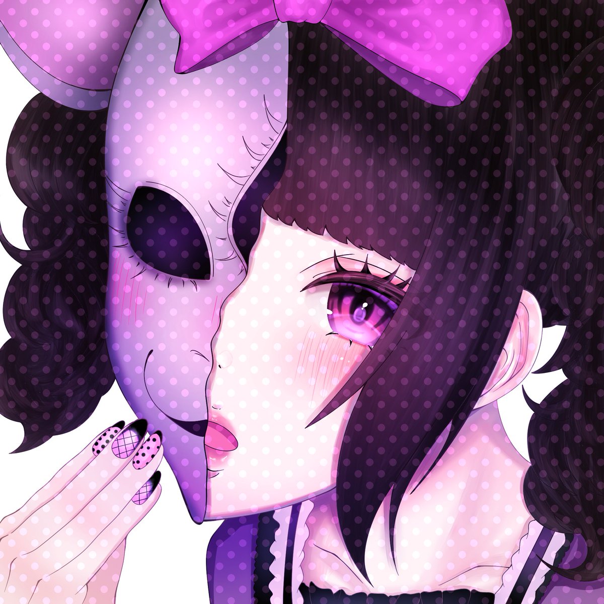 Bitterchoc2009's tweet photo. 可愛くかけました💜 https://t.co/6UNpVdNIh5