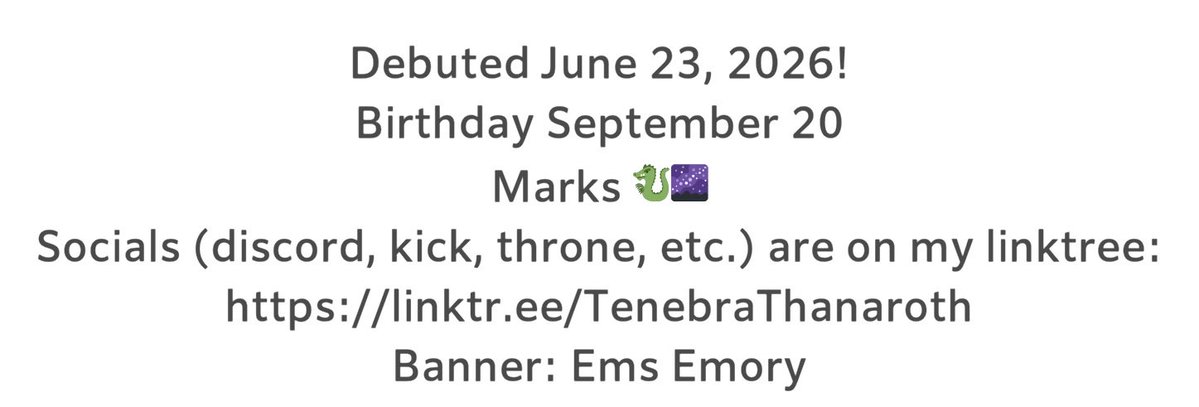 TenebraT6074's tweet photo. Just noticed this 👀 woopsie poopsie
It’s not far from my IRL bday so I’m surprised I keep forgetting lol but at least now I can consider those tickets a gift for myself 🥲 https://t.co/ocQzUgyBBo