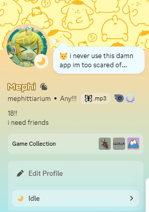Zipoid's tweet photo. guys i have a discord too i hysr dunno gow to keep up conversatuon with people https://t.co/9cWw4EO9iV