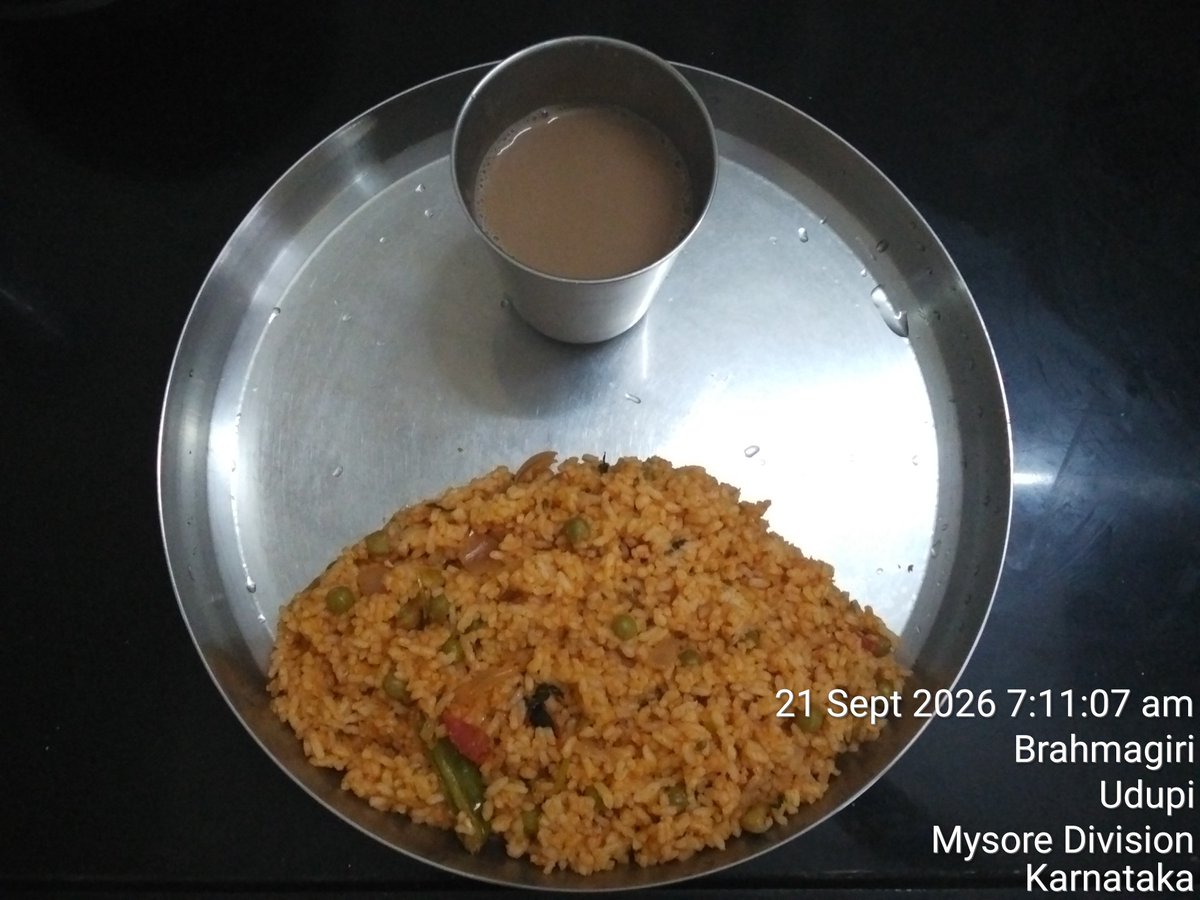 DBRGTUdupi's tweet photo. Breakfast 
21-09-26
#SocialAudit_SWDMeals #SocialWelfare_Karnataka https://t.co/3Uewbgr5Y4