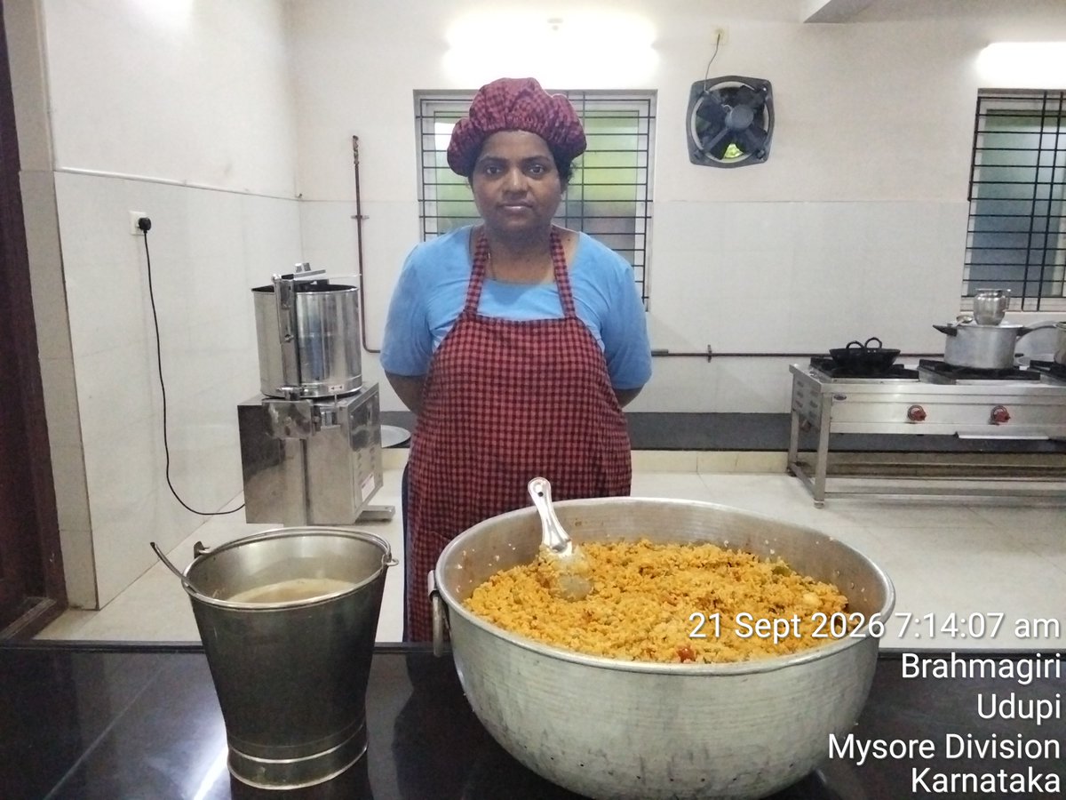 DBRGTUdupi's tweet photo. Breakfast 
21-09-26
#SocialAudit_SWDMeals #SocialWelfare_Karnataka https://t.co/3Uewbgr5Y4