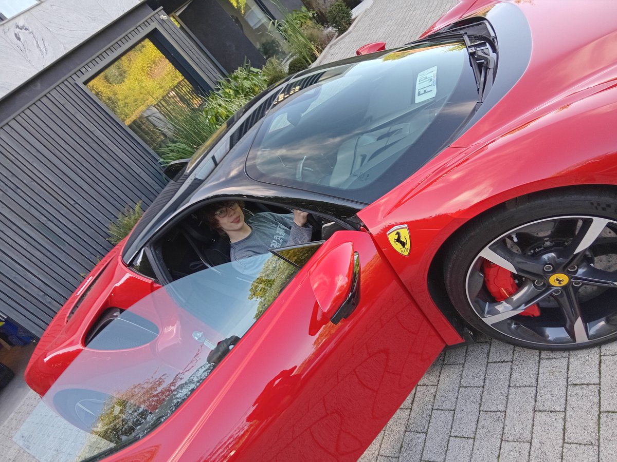 TrevCampbell's tweet photo. Wow. So many negativity about my post regarding my daughter and her boyfriend #Ferrari picture and video. Sod it I'll post them again ok because I can and I will block 🚫 the twats that give me shit messages ok 👍 https://t.co/IRlMdCLnnf