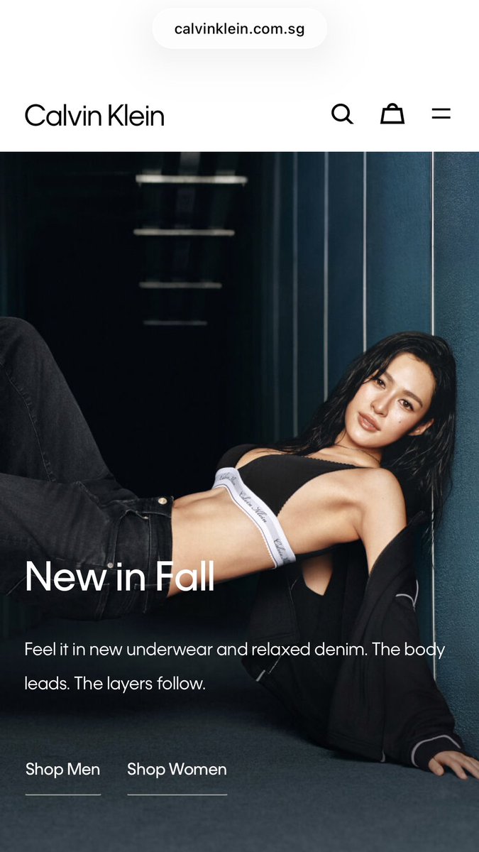 lingling_fans's tweet photo. It’s always special to see Lingling Kwong standing alongside a global fashion house like Calvin Klein. Watching her continue to grow and step onto bigger stages makes this moment even more meaningful. 🖤

#LinglingkwongxCalvinklein
#Calvinklein #LinglingKwong
@CalvinKlein @linglingsirilak