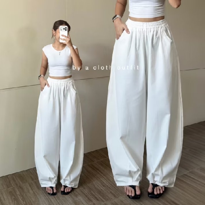 sunflow2_'s tweet photo. BUAT YANG MULAI BOSEN SAMA JEANS MODEL ITU-ITU AJA‼️

Barrel pants bisa jadi opsi baru. Siluetnya unik tapi masih gampang dipakai daily✨ https://t.co/PQ9lrInVU1