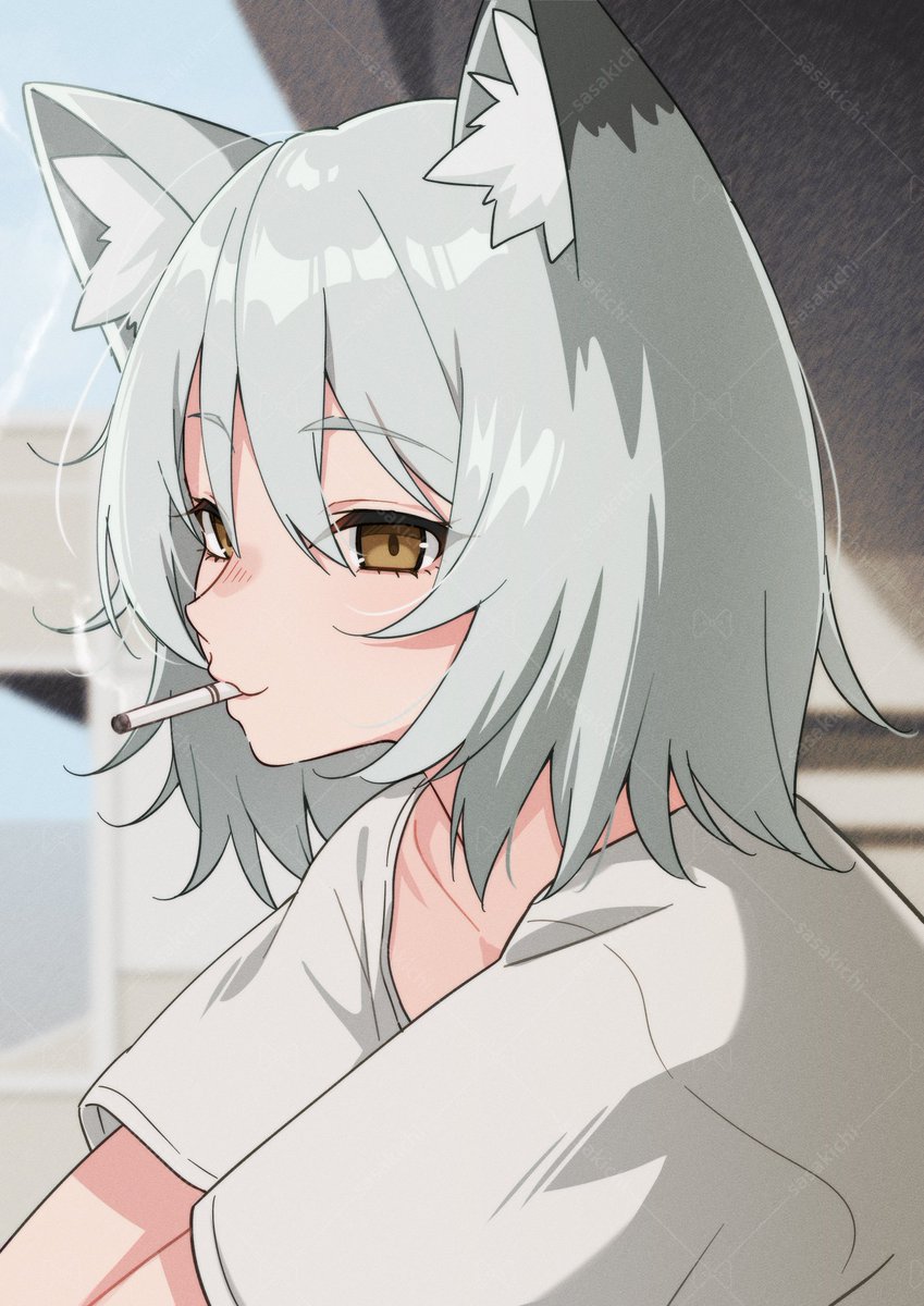 wakatuki0508's tweet photo. 好みのペン見つけて楽しくなって落描き(前から描きたかったヤニねこ) https://t.co/TsMoysTm4f
