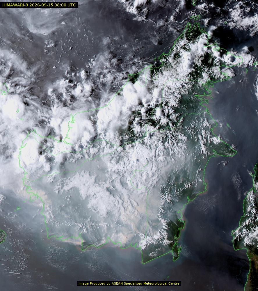 Teguhwidiarto's tweet photo. Mohon maaf, jika "badnews" ini lewat di TL kalian, 
Mohon maaf juga, kami tidak bisa ikutan "enjoy this dry season"

Ini penampakan Kalimantan, tanggal 20 - 21 September 2026,
dari Citra Satelit Suomi-NPP ; NOAA-20 dan Himawari-9 dari ASMC

Kepada siapa kami harus berkeluh kesah? https://t.co/98hdLO2KxW