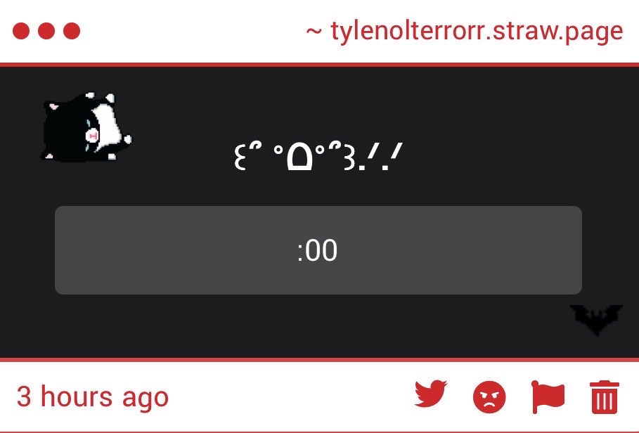 tylenolterrorr's tweet photo. :oo
Guys please send me gimmicks I beg of you
૮꒰◞ ˕ ◟ ྀི꒱ა https://t.co/nHdR2VQ8mX