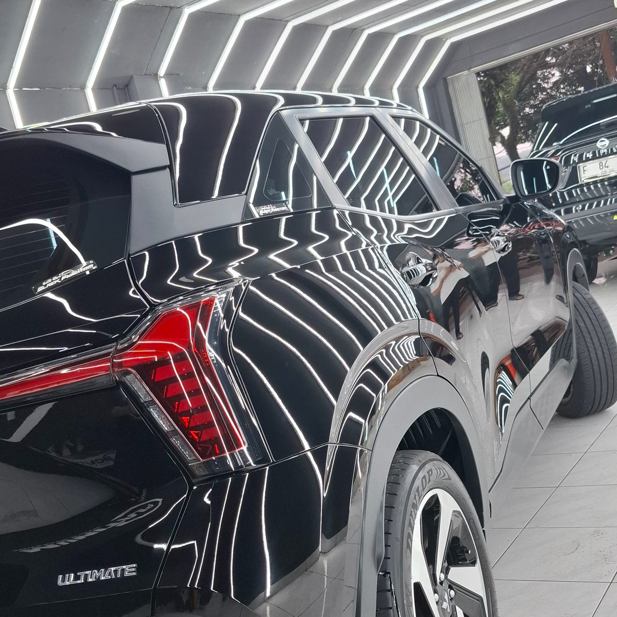 DerenSay's tweet photo. Mitsubishi Xforce after Nano Ceramic Coating by Scuto Yasmin! Protect your paint from fading, dullness, yellowing, extreme weather, and enjoy a long-lasting glossy wet look with hydrophobic protection. Book your appointment today! Contact: https://t.co/IyksnnWQwW