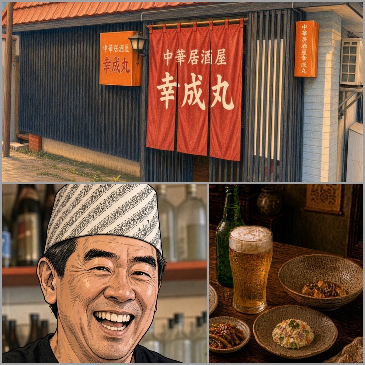 BoTaHiguma's tweet photo. 【中華居酒屋幸成丸】
リポストをお願い致します🙇 

※OPENまでの仮スケジュール
・10月中旬より設備工事開始 
・設備工事終了後 最終確認 内装美装 
・11月21日 土曜日 仮OPEN日
 (工期の関係で予定変更の場合あり)  

※中華晩酌セットを中心にメニュー決定  
中華晩酌セット
・小皿料理３～４品＋下記酒類 
・紹興酒 
・日本酒
・ビール
・各種サワー
・ウイスキー  

ジャッキー憲 略歴 
・プリンスホテル
・四川飯店  
・国際ホテル  
・小樽で独立開業 30年 
・そのキャリアは50年8ヶ月！  

・道南森町出身 
・現在73歳 
・隙を見せると話しかけられ飯が食えません 
・たまに日本語変です 
・面倒くさいが良いやつです 
・ちょっと忙しくなるとテンパり眉が繋がります 
・皆に愛されおります  

BOTAマスのイチ押し 
・麻婆豆腐 
・麻婆春雨 
・担々麺 
・鱶鰭 
・意味不明なトーク←これ好物🤣 

BOTAマスです。