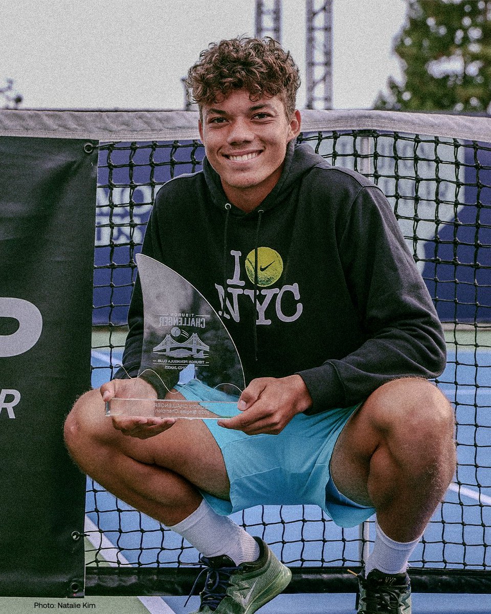 ATPChallenger's tweet photo. Welcome to the winner's circle, Darwin Blanch 🏆

#ATPChallenger #OnTheRise https://t.co/OneSi7Ldp0