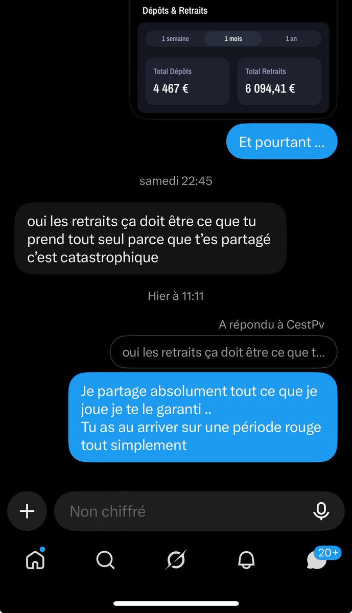 clefdugain's tweet photo. Merci.

Ca m’empêche pas de re avoir ce truc en privé, et c’est une vraie question. 

Si je fais perdre trop de monde, y a plus de page … Ou moins de volume !

À vous de me dire en commentaire.

À bientôt, je vous écoute. https://t.co/vEHJxrD15i