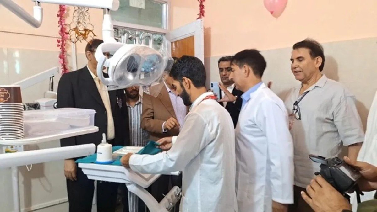 IndianArmyinJK's tweet photo. The Indian Army, together with Rotary Club Mumbai, has inaugurated a modern dental facility with two high-tech chairs at SDH Langate, Kupwara. 
This Operation Sadbhavana initiative will benefit over 1.5 lakh people in remote areas and reflects the Army’s steadfast commitment to the welfare of the nation and its people. 
#IndianArmy #OperationSadbhavana #Kupwara #Kashmir #HealthcareForAll #NationFirst #WeCare