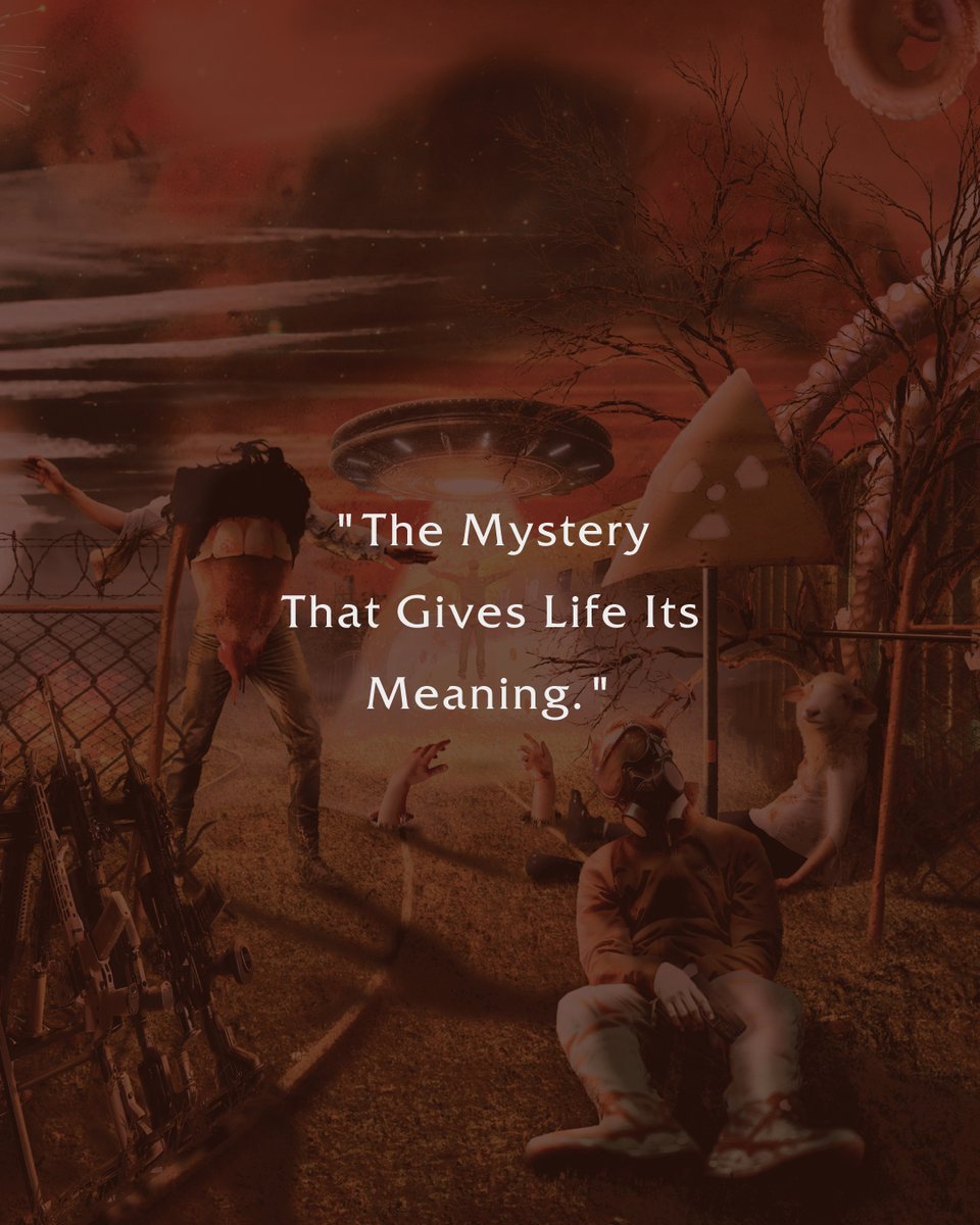 babmedd's tweet photo. #Mystery #LifeQuotes #SurrealArt #EmbraceTheUnknown #SciFiAesthetic #StrangerThings https://t.co/fIZlLZl9eN