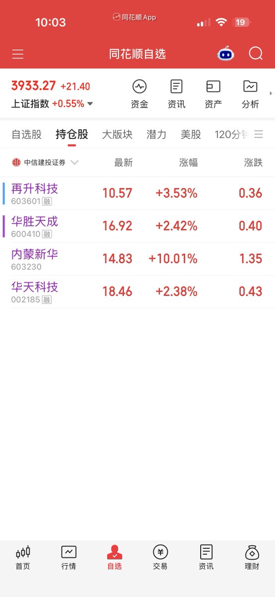 Aba888_'s tweet photo. 目前就这样 华天科技全走了 其他的都还在 https://t.co/fXxZIkQvTu