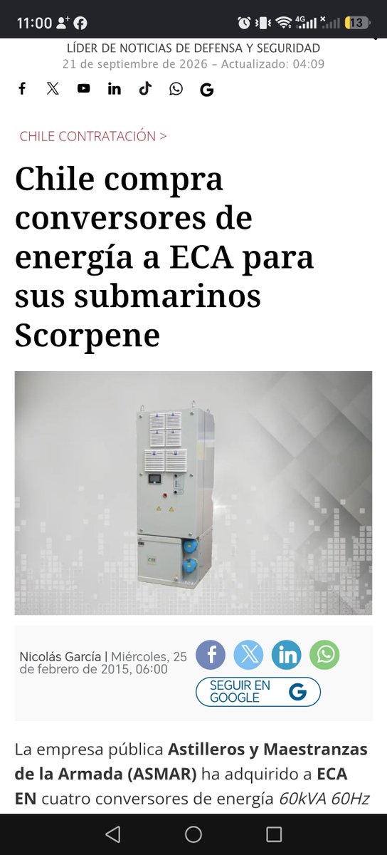 ArayaOctav's tweet photo. Siguiendo con la modernización  de scorpene, se le integraron nuevos conversores de última generació.
Los mismo que estan siendo equipado en los scorpenes  brasileros e indios. https://t.co/6qoAdmu4Lt