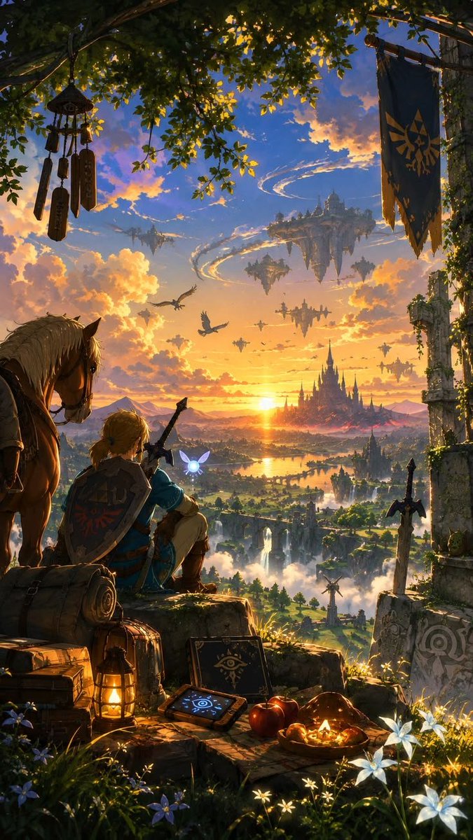 animewallpapera's tweet photo. Legend of Zelda https://t.co/rCyRDLgbry
