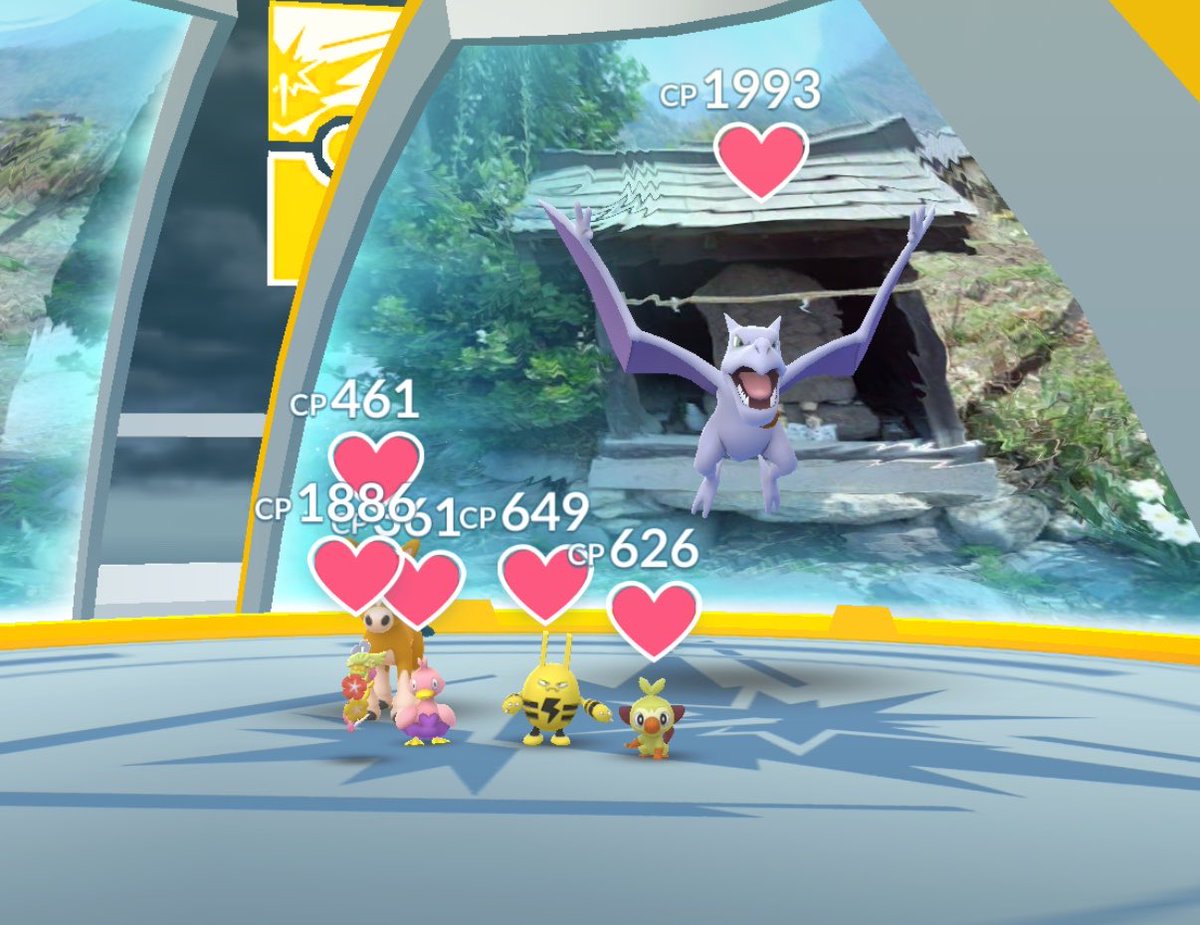 Milky_rian15's tweet photo. 1体浮いてる！！？🥹

#ポケモンGO https://t.co/TL2ujahzAc