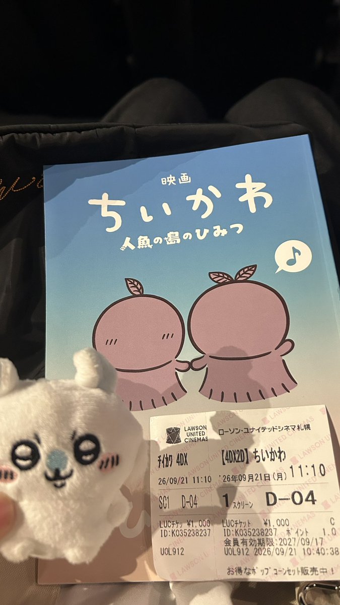 rikamaru_0908's tweet photo. 今から見るよ！映画！ https://t.co/tmYqBCJEUx