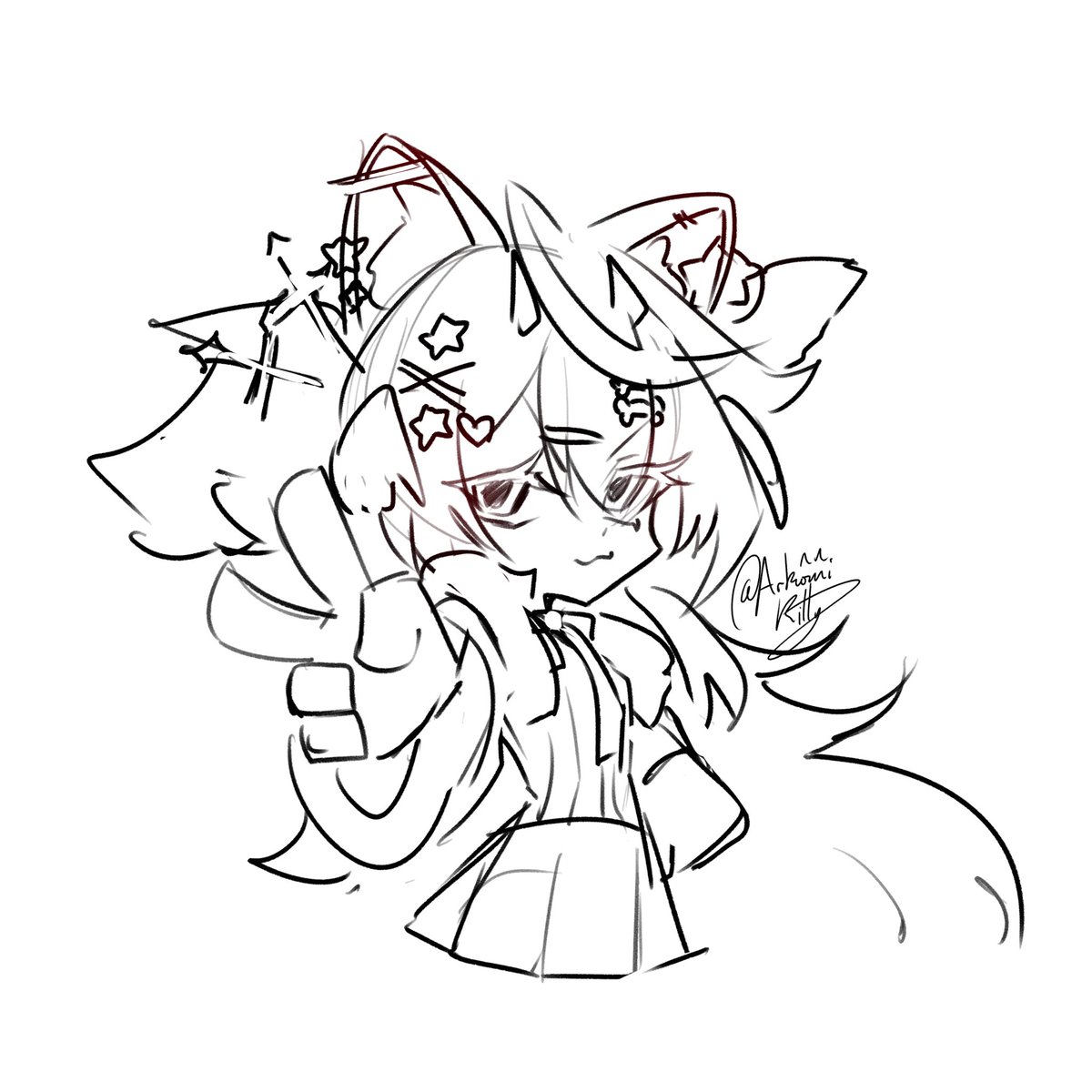 cyrarhae's tweet photo. You guys will get a proper introduction once I have either commissioned a reference sheet or drawn it myself

🎨: @ArkomiKitty 💕 https://t.co/YuhnSfgV6h