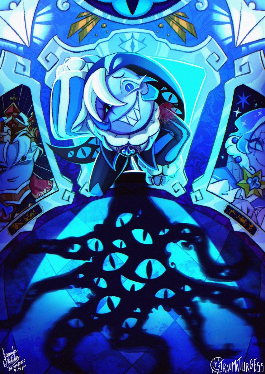 TRAUMATURGESS's tweet photo. “The shadows left behind dance to ballads that will die!”
🎭🥛🍪
#shadowmilkcookie #shadowmilk #crk #cookierunkigdom https://t.co/pvobpHAOSo