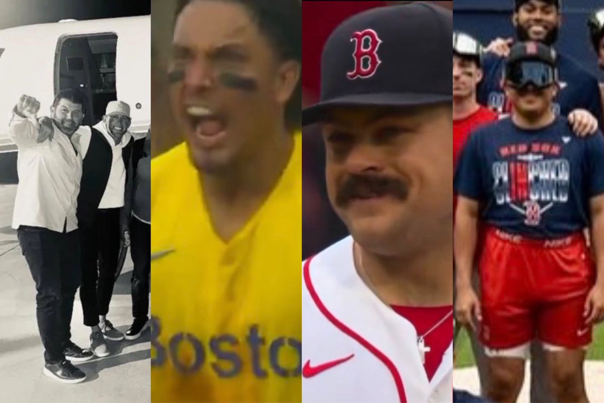 gingersnaphyde's tweet photo. The 2026 Red Sox timeline so far https://t.co/JhHWTlGXSD