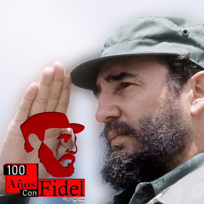 LeidyLa52204542's tweet photo. #FidelPorSiempre: "La especie humana alcanzará su grado más alto de conciencia cuando cada pueblo sea capaz de sufrir como propio el dolor de los demás pueblos del mundo”.
#100AñosConFidel https://t.co/voVGqfJbo7