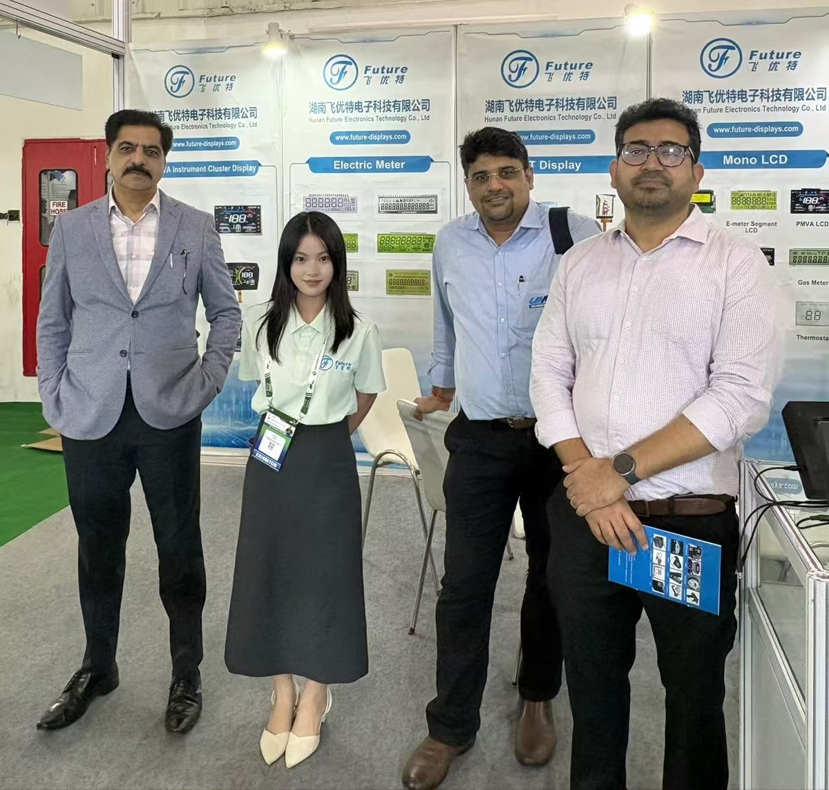 FUTURELCD's tweet photo. A big thank you to everyone who visited Future Electronics at electronica India 2026 listening to your project ideas, discussing display requirements, and sharing our LCD, TFT and customized display solutions.
#electronicaIndia #ThankYou #CustomerVisit #LCDDisplay #TFTDisplay https://t.co/Uga6NnCcIo