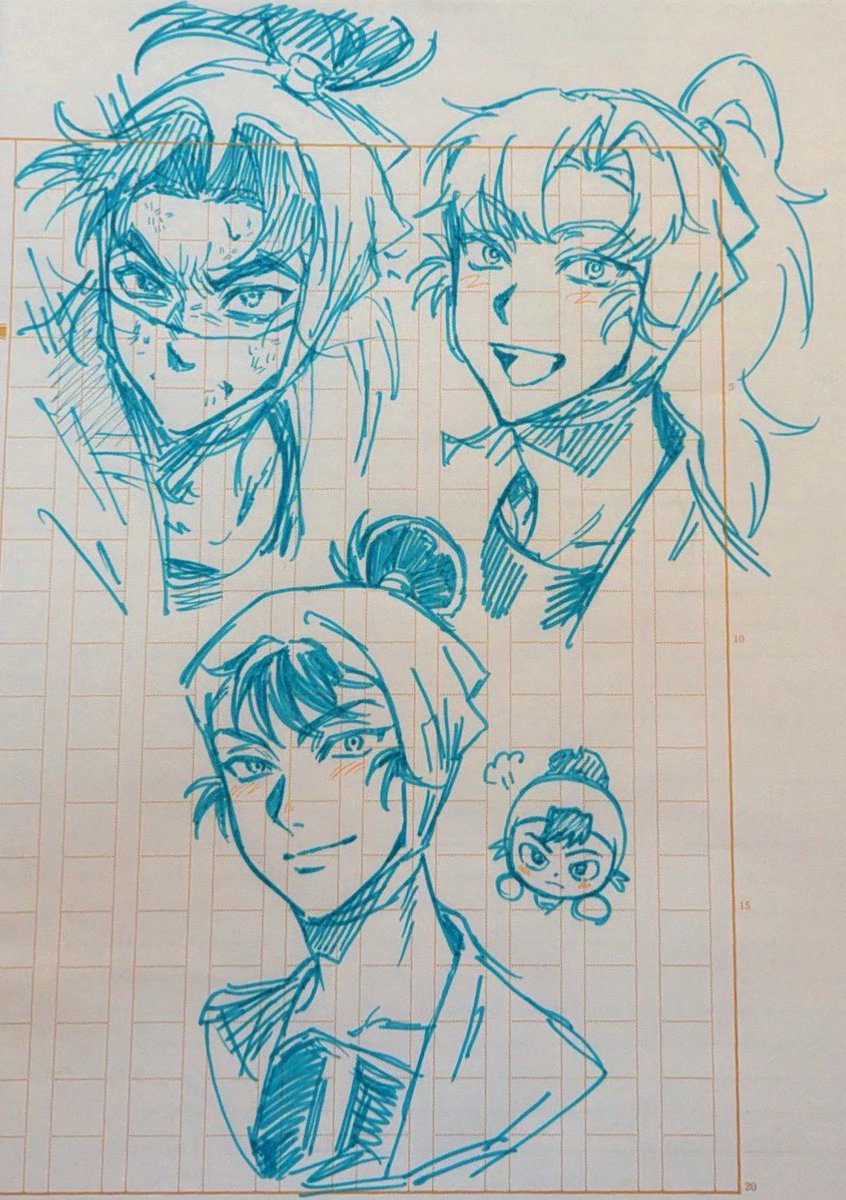 Harugayu35's tweet photo. 一発描き六年＋α https://t.co/pw3XdgJADD