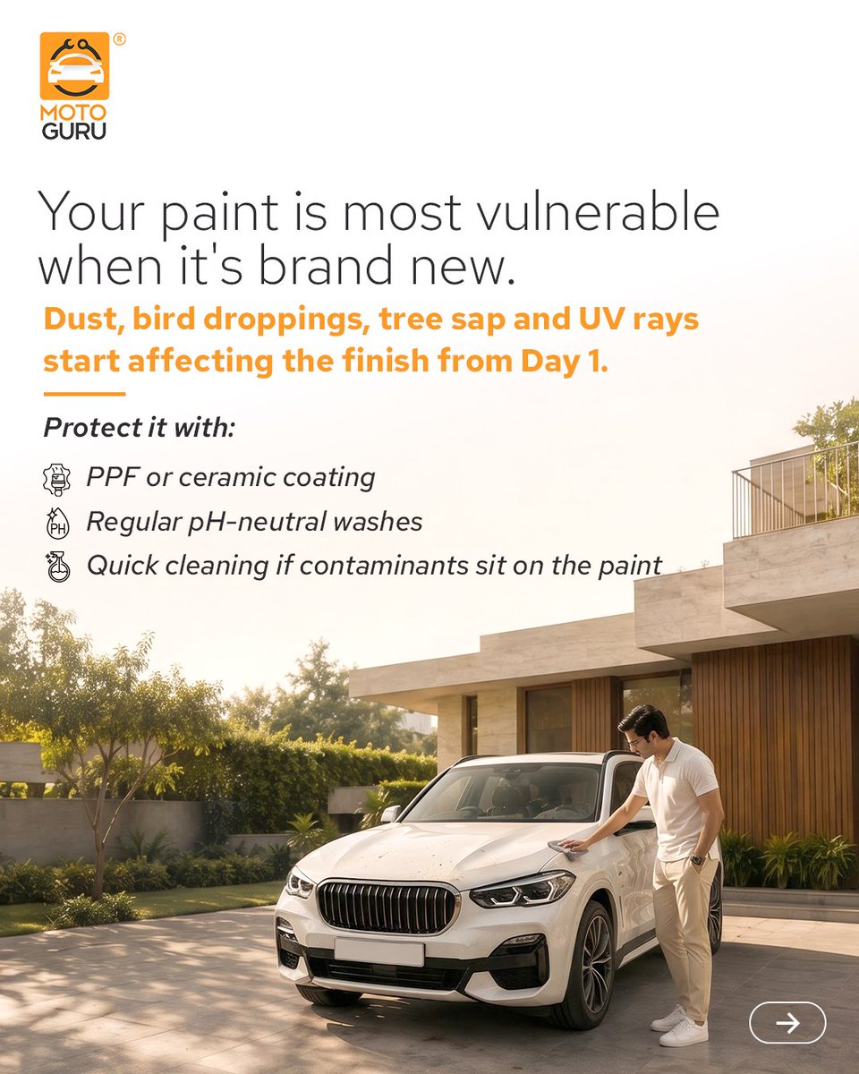 marielasantamar's tweet photo. Luxury ownership isn’t just about the drive. Protect your car from day one to preserve that showroom feel for years. Follow Moto Guru for trusted car advice. https://t.co/bJndUf8PKT