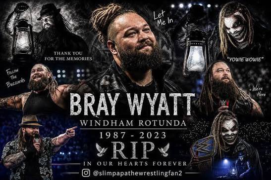 EricRou89471271's tweet photo. Good evening fireflies ⭕️
(PC on bottom of pic)
#BrayWyatt #WindhamRotunda #TheFiend https://t.co/kajinAG3kn